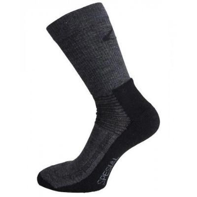 Ulvang Special Ullstrumpa Charcoal Melange/Black