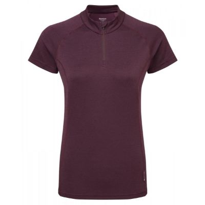 Montane Dart zip-t-shirt Kvinnor Saskatoon Berry