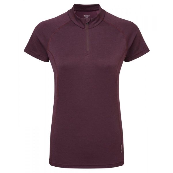 Montane Dart zip-t-shirt Kvinnor Saskatoon Berry