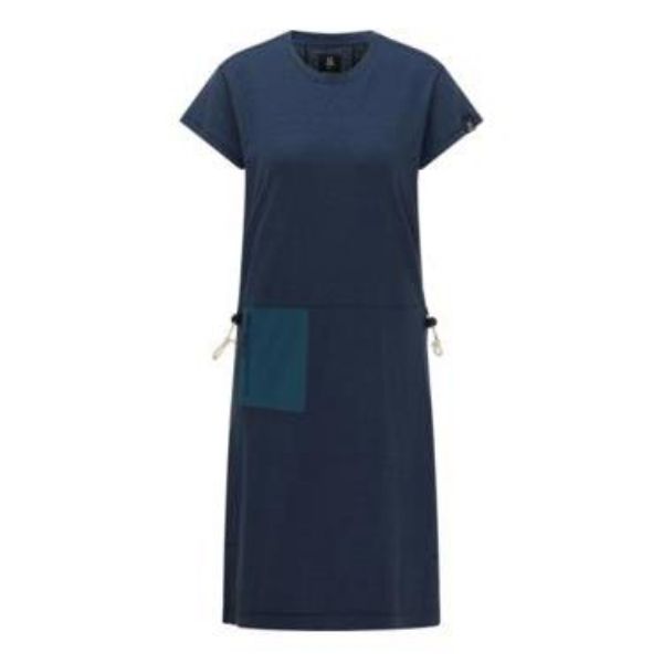 Haglöfs Hemp Blend Dress Women Tarn Blue