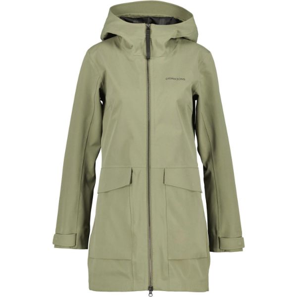 Didriksons Fredrika Parka 202/Dusty Oliv