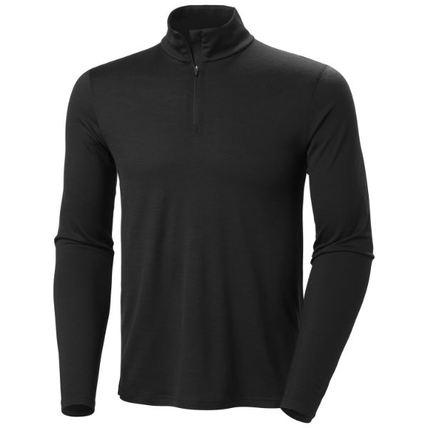 Helly Hansen Merino 1/2 Zip Black